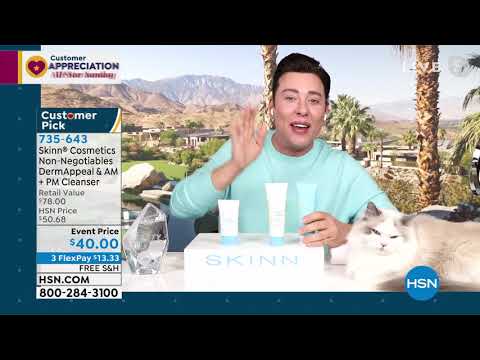 Skinn Cosmetics NonNegotiables DermAppeal AM + PM Clean...