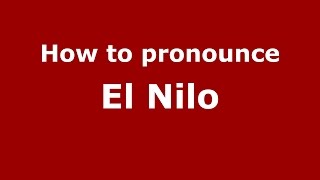 How to pronounce El Nilo