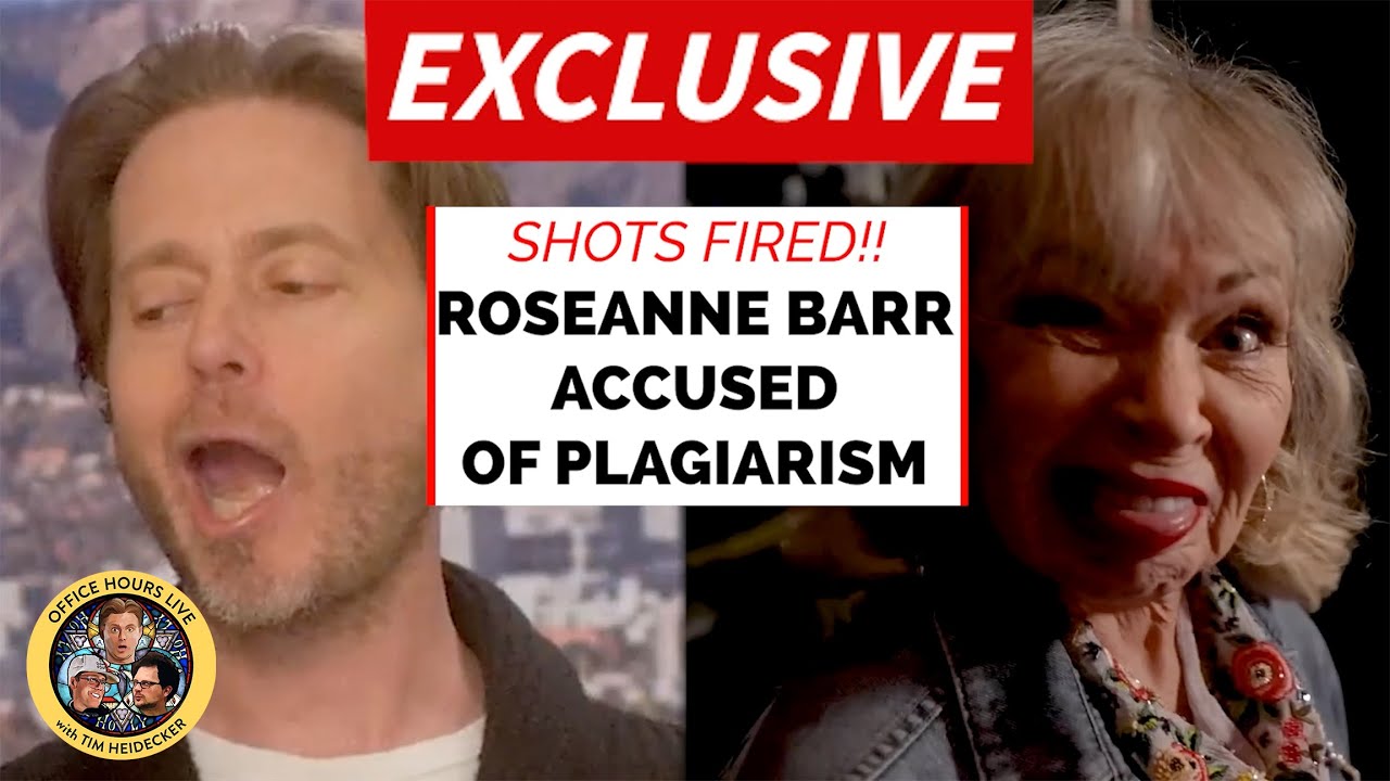SHOTS FIRED!! Roseanne Barr Accused of Plagiarism (Best of Office Hours)
