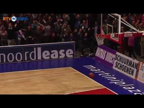 De buzzerbeater van Jason Dourisseau in 2010 tegen Weert