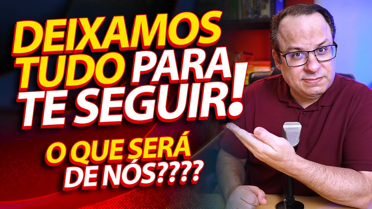 Estudo Bíblico Marcos 1 | Nós deixamos tudo para seguir-te! Que será de nós? | Felipe Seabra