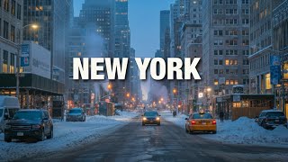 New York City LIVE FREEZING 🥶 Manhattan on Friday (January 30, 2026)