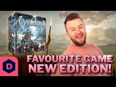 Brand new edition of Wheels' favourite ever board game! - Cyclades: Legendary Edition