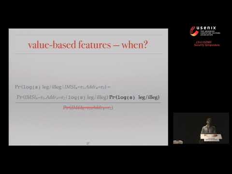 USENIX Security '14 - A Bayesian Approach to Privacy Enforcement in Smartphones