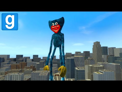 GIANT HUGGY WUGGY IN CITY! (1000 FEET TALL)