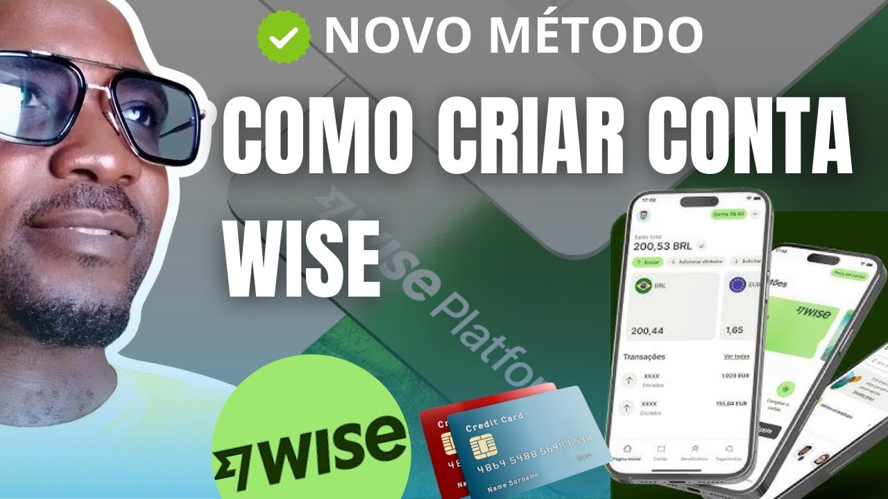 COMO CRIAR CONTA WISE - NOVO MÉTODO (Completo)