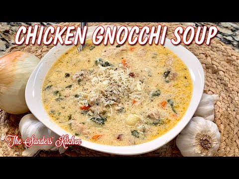 CHICKEN GNOCCHI SOUP | OLIVE GARDEN KNOCK OFF