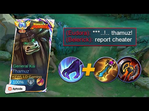 JUNGLE GLOBAL THAMUZ in SOLO RANKED GAME!!😱 TOTALLY INSANE!!