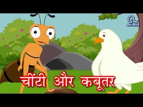 Chiti aur kabootar - चींटी और कबूतर - the ant and pigeon