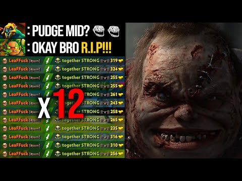 OMG 26Kills 100% No Mercy!!! This Pudge is Huskar's Worst Nightmare | Pudge Official
