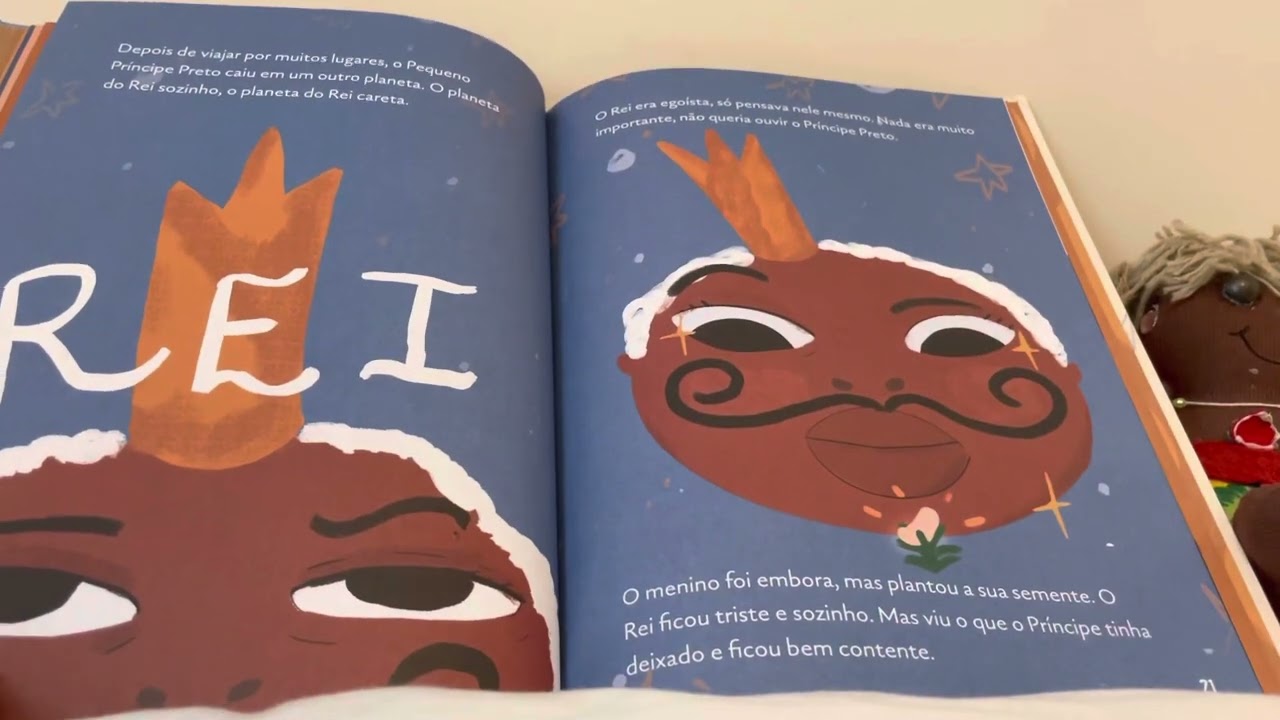 O Pequeno Príncipe Preto - para pequenos - Rodrigo França