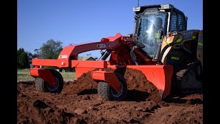 Himac Skid Steer Grader Blade - Himac Attachments