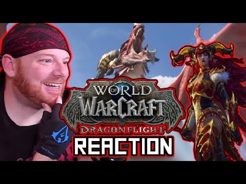 Krimson KB Reacts: WE GOT DRAGONS!!! - WoW Dragonflight Cinematic