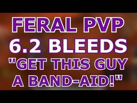 [6.2] Feral Druid PvP - Overview of Feral Druid Bleed Damage in WoD 6.2