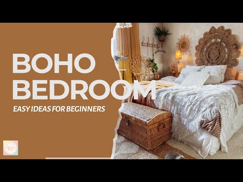 Boho Bedroom Decor: Budget-Friendly and Easy Ideas for Beginners