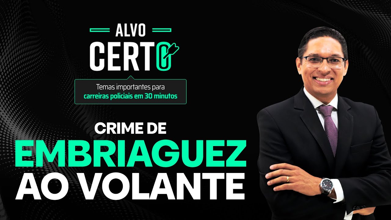 Crime de embriaguez ao volante