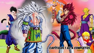 ZENO-SAMA ESCOLHE GOKU E VEGETA DE DRAGON BALL GT PARA SUBSTITUIR BILLS E CHAMPA! | CAPÍTULOS 1 AO 4