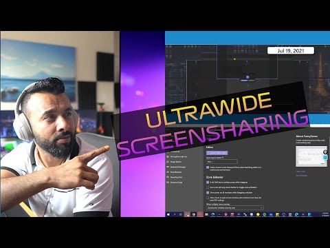 Screen sharing using Teams on Ultrawide Monitors - Part 1