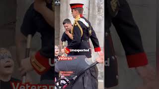 When a Veteran Who Lost His Leg Meets a Royal Soldier