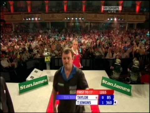 World Matchplay 2007 - Semis - Terry Jenkins v Phil Taylor pt. 2