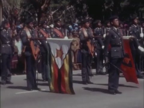 [1981] "Ishe Komborera Africa" - Zimbabwe National Anthem - Opening Parliament