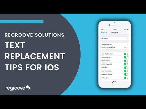 Text Replacement Tips for iOS