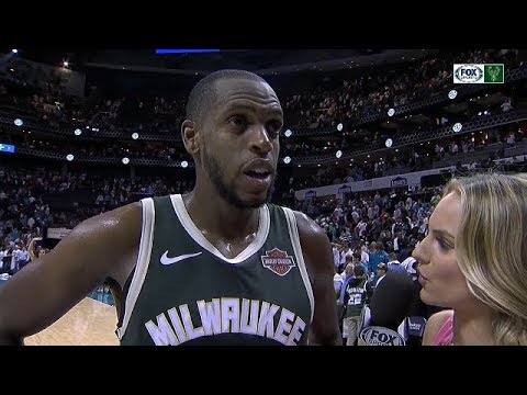 Khris Middleton Highlights vs Hornets RS19G1 - 19 Pts, 9 Rebs (17.10.18)