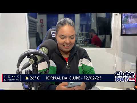 Jornal da Clube - 12/02/2025 - Edição da Manhã