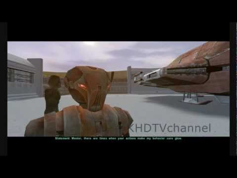 Kotor 2 TSLRCM 1.8.1 Walkthrough part 28 - Vrook and Vandar ( Dark Side Male )