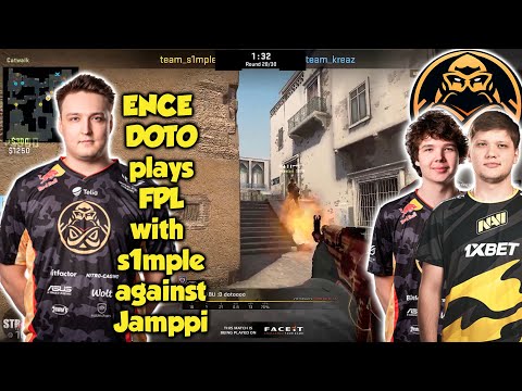 ENCE doto plays FPL with s1mple vs ENCE Jamppi