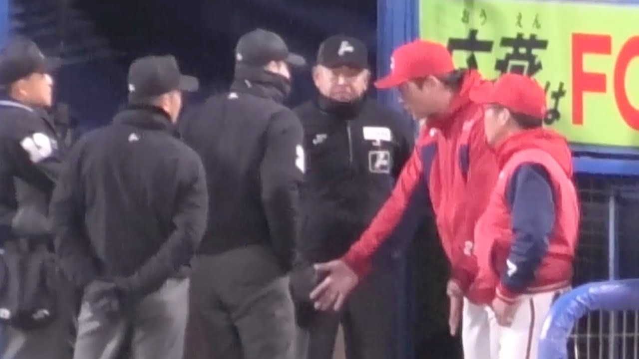 新井監督がサヨナラの場面について審判団に協議求める「二塁走者が接触したように見えたから」 広島カープvsヤクルト 2026年4月2日