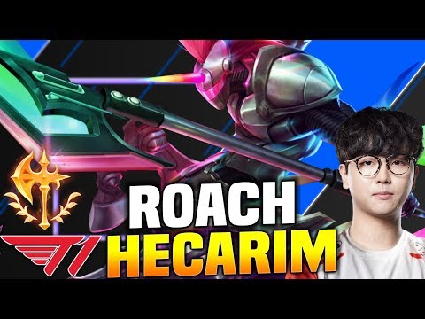 SKT T1 ROACH PICKS HECARIM TOP! - SKT T1 Roach Plays Hecarim vs Wukong Top! | Season 2020 KR SoloQ