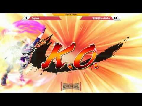 USF4 Top 8 @ Buffalo Brawl - TOSFHQ Shane Walker vs Shinlad [720p/60fps]
