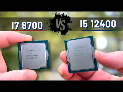 Testei PROCESSADOR i5 12400f vs i7 8700 ! TESTE EM 6 JOGOS 2024 !