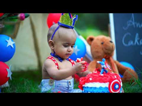 My Cake Smash!! #trendingshorts #cakesmash #captainamerica #cakesmashsession #outdoorshoot #theme