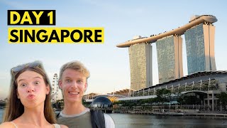 OUR FIRST IMPRESSIONS of Singapore!