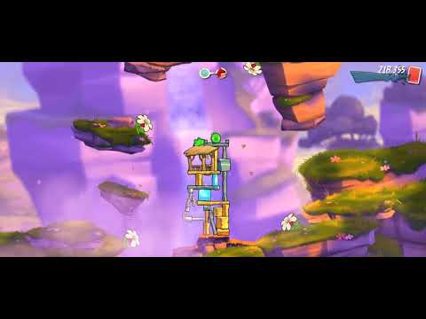 Let's Play - Angry Birds 2, Level 12, Cobalt Plateaus - Feathery Hills
