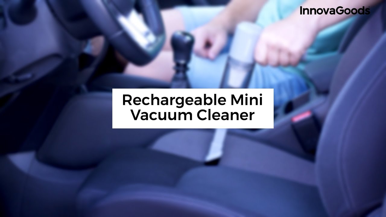 Mažas belaidis įkraunamas rankinis dulkių siurblys Recuum InnovaGoods Home Houseware