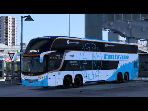 LINHA LUÍS EDUARDO MAGALHÃES X SÃO PAULO 🚎 - ETS 2 1.60 MODBUS -SERVER UNIAO BR
