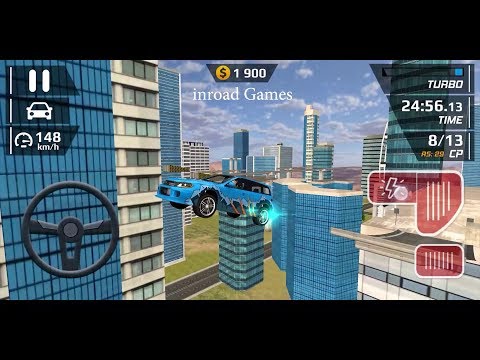 Smash Car Hit | Impossible Stunts  Blue Sparrow Full Speed Games|ANDROIDPLAY