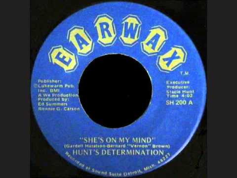 Hunt's Determination  -  She's On My Mind