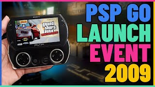 PSP GO Launch Event 2009.