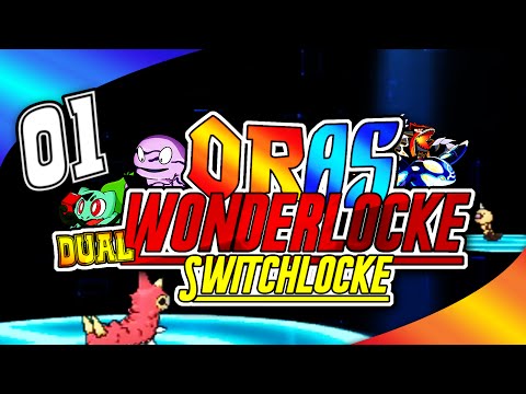 Pokemon Omega Ruby and Alpha Sapphire Wonderlocke - Switchlocke Co-Op Episode 1 - THE BAD AND GOOD