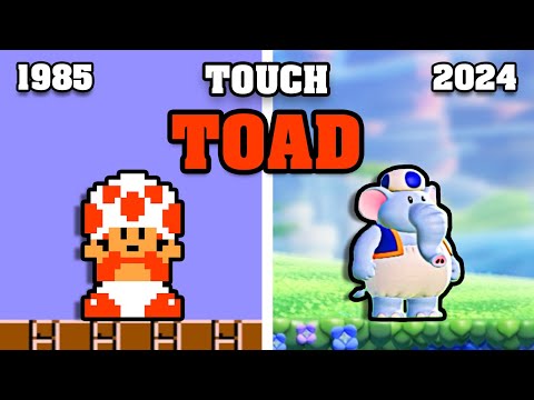 How fast can you touch a Toad in every Mario game?
