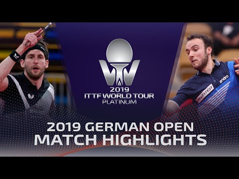 Steffen Mengel vs Simon Gauzy | 2019 ITTF German Open Highlights (Pre)