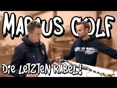 Die letzten Kabel an Marius VR6 Turbo! Ob der Golf wohl anspringt? | Philipp Kaess |