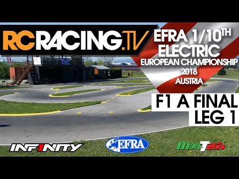 EFRA 1/10th Electric Euros 2018 - F1 A Final Leg 1