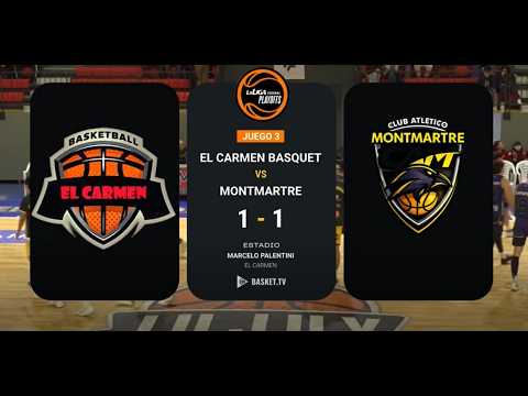 🏀Vivo El Carmen Basquet Vs. Montmartre 🏀Jujuy  09-06-26