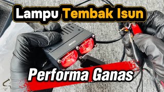 “ISUN Slim MPT2 40W Spotlight Performance & High-Low Mode”
