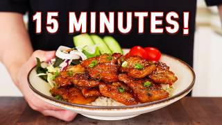 Forget Teriyaki Chicken! Try This 15-Minute Soy Glazed Pork Rice Bowl!
